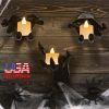 3Pcs Creepy Reaching Hands - Lighted Candles Wall Halloween Decor