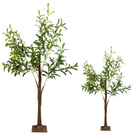 4FT LED Olive Tree - 180 LEDs Artificial with Remote & 8 Modes 59 characters - siz