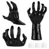 3Pcs Creepy Reaching Hands - Lighted Candles Wall Halloween Decor