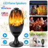 LED Flame Torch Wireless Speaker – Waterproof Outdoor Light, Stereo Bass, Patio Stake (iMounTEK)