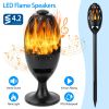 LED Flame Torch Wireless Speaker – Waterproof Outdoor Light, Stereo Bass, Patio Stake (iMounTEK)