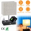 Smart Nightstand Lamp - Dimmable LED with USB Charging