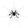 59" Halloween Spider Decoration - 126" Mega Web & Poseable Tarantula