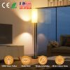 74.8" Modern Floor Lamp with Shade – Warm Yellow 3200K Light, Foot Switch, 6W Bulb (iMounTEK)