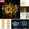 2M 100 LED Fairy String Lights - Copper Wire with Remote Control