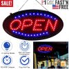 Ultra Bright LED Neon Open Sign - Flash & Normal Modes for Business