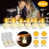 6-Pack Rechargeable Flameless Tea Lights – Flickering LED, Charging Base, Timer & Remote (iMounTEK)