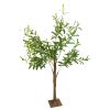 4FT LED Olive Tree - 180 LEDs Artificial with Remote & 8 Modes 59 characters - siz