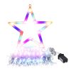 Christmas Star Waterfall String Lights - 8 Modes IP65 Waterproof