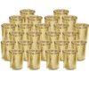 24Pcs Gold Mercury Glass Votive Candle Holders