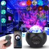 Galaxy Star Projector Night Light – LED Sky, Ocean Wave Effects, Wireless Bluetooth Speaker, Remote Control | iMounTEK