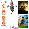 Solar Scarecrow Halloween Stake Light – Waterproof Iron Garden Decoration (iMounTEK)