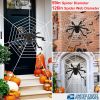 59" Halloween Spider Decoration - 126" Mega Web & Poseable Tarantula