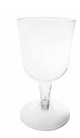 Distributed 5.5 oz. Clear Wine Glasses, 8 pc