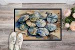 Sand Dollars Doormat Front Door Mat Indoor Outdoor Rugs for Entryway, Non Slip Washable Low Pile, 24H X 36W