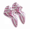 Microfiber Hair Drying Towels Quick Dry Hair Turban for Womens; 2 Pcs Purple Stripes