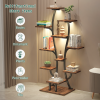 (Vase Shape) Plant Stand Indoor with Grow Lights, Indoor Plant Shelf, Metal Plant Flower Holder Stand, Vase Shape Plant Rack for Home, Patio