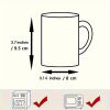 1pc I love Fall Most of All White Ceramic mug 11oz. Thanksgiving Coffee cup, Autumn mug, Autumn Kitchen