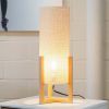 Simple and Stylish Bedroom Table Lamp, Small Home Warm Light Bedside Table Night Lamp, Suitable for Desk Reading Lamp for Kids Room Living Room Office