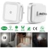 LED Night Lights 2-Pack - Light Sensor Plug-In for Bedroom & Bathroom