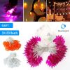 Halloween Pumpkin String Lights – 30 LED Fairy Lights, 9.8ft Battery Operated (iMounTEK)
