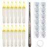 12Pcs Flameless LED Floating Candles - Remote Control Magic Wand