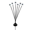 2-Pack Solar Scary Eyeballs Lights - 12 LED Halloween Path Lights
