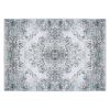 8x10FT Vintage Area Rug - Non-Slip Boho Waterproof Machine Washable