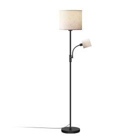 67.32" Mother Daughter Floor Lamp - 3200K Adjustable Reading Light (Option: FloorLampBeige)