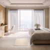 4'x2.6' Fluffy Shaggy Area Rug - Anti-Skid Bedroom Carpet Mat