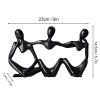 Nordic Abstract Thinker Statue - Resin Desktop Sculpture for Home & Office Decor