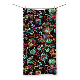 Pattern 38 Beach Towel (size: 19.7"x39.4")